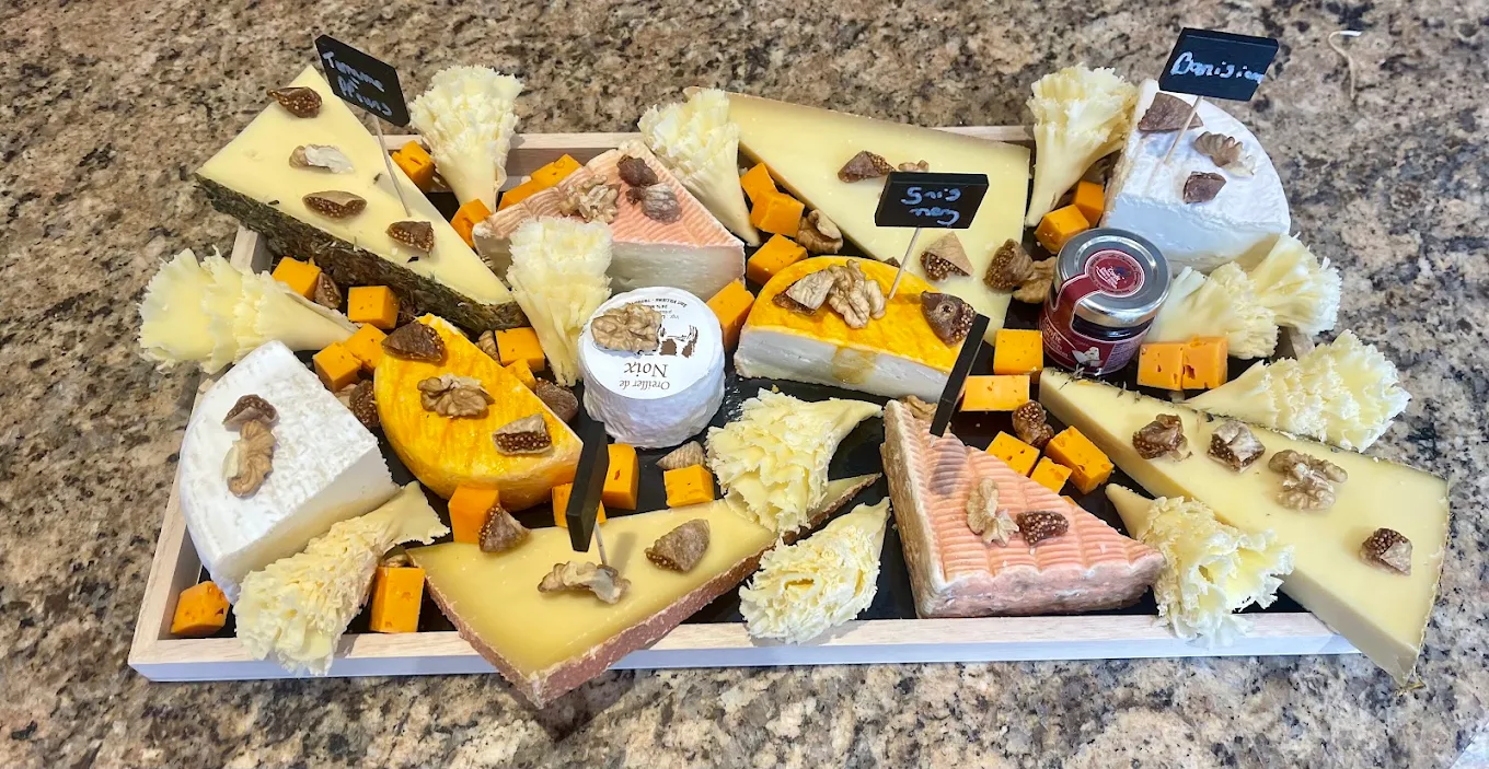Plateau de fromages fermiers